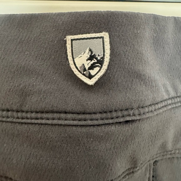 KUHL Women’s TRANSCENDR SKINNY Water Resistant‎ Hiking Pants Sz 6 Black EUC! $99 - Picture 4 of 13